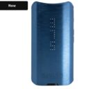 Blue Davinci Vaporizer with Brushed Metal Finish Vertical Led Indicator Grid on Front davinci Embossed at Bottom new Item - Australia E-cigarette Store