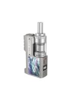 Silver Vape Mod with Attached Tank and Colorful Panel Shown Upright Against a White Background - Australia E-cigarette Store