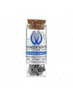 Glass Vial with a Cork Stopper Containing Vape Coils Label Reads triple Fused Clapton Coil from Vandy Vape - Australia E-cigarette Store