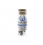 Vandy Vape Alpha Braid Coil in a Clear Glass Vial with a Cork Label Visible on the Bottle - Australia E-cigarette Store
