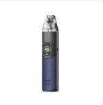 Pocket-sized Vape Device with Blue Textured Grip and a Digital Display Reading 40w - Australia E-cigarette Store