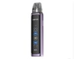 Purple Wenax Disposable Vape Pen with a Transparent Mouthpiece and a Digital Display Panel on a Black Screen Face - Australia E-cigarette Store
