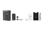 Vaporesso Luxe Ii Vape Kit with Box Mod Tank Coils Glass and Accessories Laid out in a Line - Australia E-cigarette Store