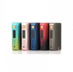 Five Colorful Vape Mods Lined Up in Green Pink Blue Red and Brown electronic Cigarettes - Australia E-cigarette Store