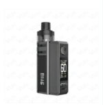 Black and Gray Vape Mod drag with a Tank on Top and a Digital Display Showing 60w on the Screen - Australia E-cigarette Store