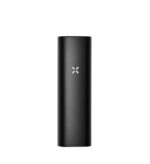 Black Cylindrical Vapemod Standing Upright with a Small White X Logo on the Front - Australia E-cigarette Store