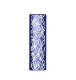 Blue Cylindrical Cosmetic Tube with White Heart Doodle Patterns All Over - Australia E-cigarette Store