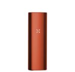 Orange Cylindrical Metal Device with a Small White X Logo in the Center likely a Vaping Battery or Portable Power Unit - Australia E-cigarette Store