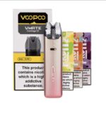 Pink Vmate V2 Vape Device with Four Colorful Pod Boxes in the Background - Australia E-cigarette Store