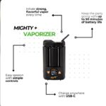 Portable Mighty+ Vaporizer with Digital Display Simple Controls Usb-c Charging and Up to 90 Minutes of Battery Life - Australia E-cigarette Store