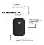 Hard-shell Mightymighty+ Case with Orange Trim Designed to Keep Your Vape and a Few Accessories Safe and Smell-proof - Australia E-cigarette Store