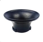Black Speaker Woofer Cone Facing Upward Showing the Surround and Mounting Flange - Australia E-cigarette Store