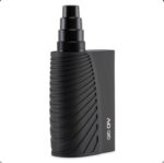 Compact Black Vape Mod with a Ribbed Curved Body and a Tiered Mouthpiece Cfv Logo Visible - Australia E-cigarette Store