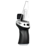 Handheld Butane Culinary Torch with a Black Grip and Clear Glass Chimney Labeled on the Metal Collar for Cookingbrowning - Australia E-cigarette Store