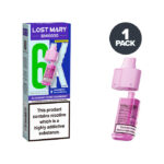 Blueberry Sour Raspberry Lost Mary Bm6000 Refill Pack - Australia E-cigarette Store