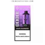 Vape Juice Packaging Labeled Grape Raspberry with a Purple Bottle Image and a Bold Age-warning Not for Sale to Minors not for Children - Australia E-cigarette Store