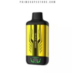 Gold and Black Vape Pod with a Bold triple Mango Label and a Small Display at the Bottom - Australia E-cigarette Store