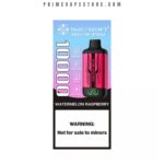Packaging for a Watermelon Raspberry Vape Device serin Mech Pro with a Pink-black Device Image and a not for Sale to Minors Warning - Australia E-cigarette Store